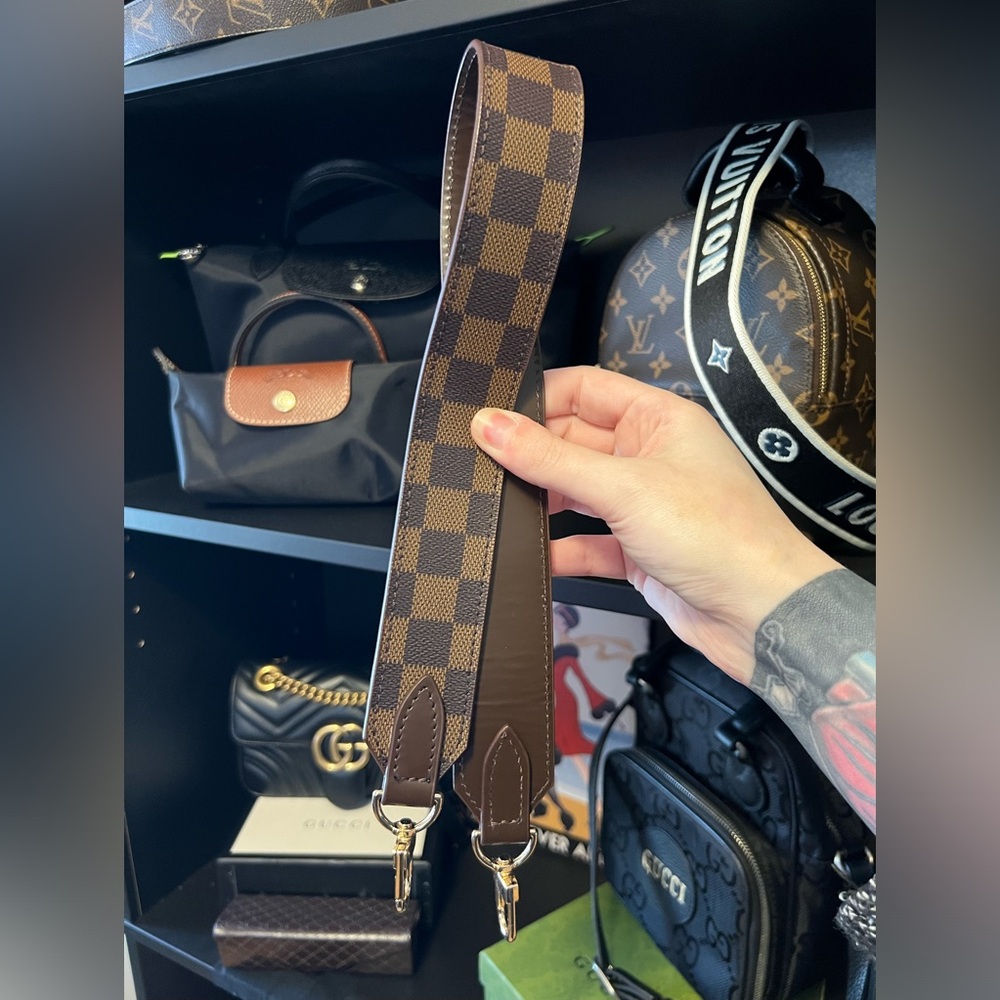 UNBRANDED damier ebene checker purse bag strap replacement